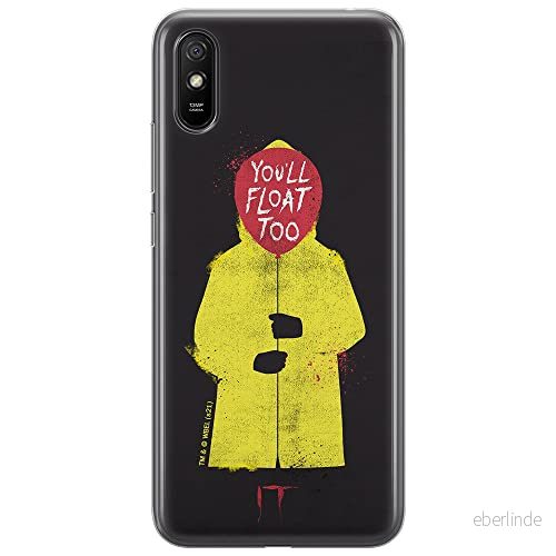 ERT GROUP mobiltelefonfodral för Xiaomi REDMI 9A originalt och officiellt licensierat Horror mönster It 003 optimalt anpassad till formen på mobiltelefonen, fodral tillverkad av TPU plast 5905131950475