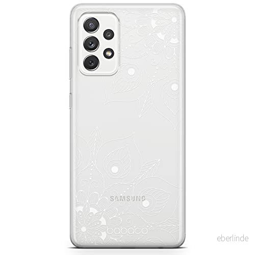 ERT GROUP mobiltelefonfodral för Samsung A53 5G originalt och officiellt licensierat Babaco mönster Mandalas 003 Vit optimalt anpassad till formen på mobiltelefonen, gedeeltelijk transparant 5904805827082