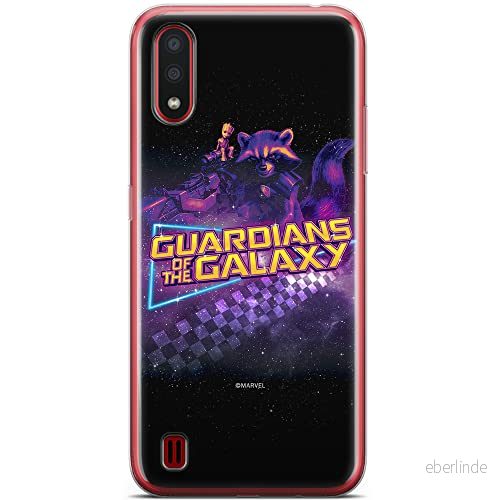 ERT GROUP mobiltelefonfodral för Samsung A01 originalt och officiellt licensierat Marvel mönster Guardians of the Galaxy 015 anpassad till formen på mobiltelefonen, fodral tillverkad av TPU plast 5904805426711