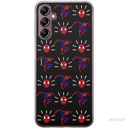 ERT GROUP mobiltelefonfodral för Samsung A14 4G/5G originalt och officiellt licensierat Marvel mönster Spider Man 025 optimalt anpassad till formen på mobiltelefonen, fodral tillverkad av TPU plast 5905795002268