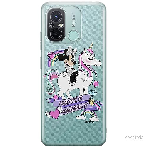 ERT GROUP mobiltelefonfodral för Xiaomi REDMI 12C/ 11A originalt och officiellt licensierat Disney mönster Minnie 035 optimalt anpassad till formen på mobiltelefonen, gedeeltelijk transparant 5905511838720