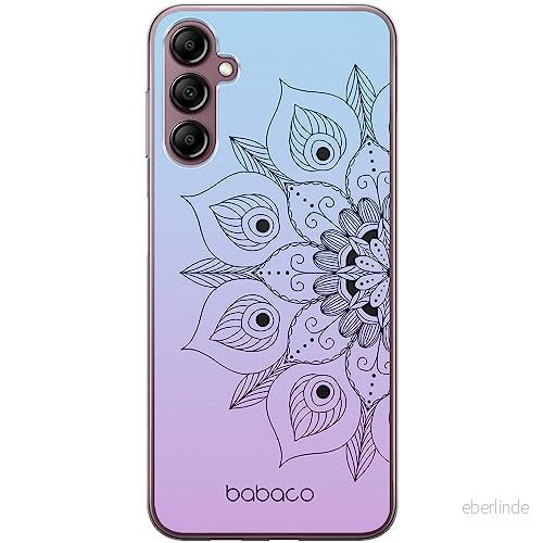 ERT GROUP mobiltelefonfodral för Samsung A14 4G/5G originalt och officiellt licensierat Babaco mönster Mandalas 001 optimalt anpassad till formen på mobiltelefonen, fodral tillverkad av TPU plast 5905511827113