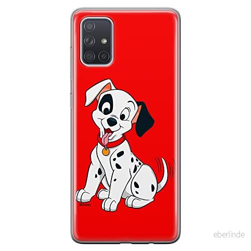 ERT GROUP mobiltelefonfodral för Samsung A71 originalt och officiellt licensierat Disney mönster Dalmatian 006 Vit optimalt anpassad till formen på mobiltelefonen, fodral tillverkad av TPU plast 5904805882456