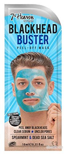 Mascarilla Hombre Peel Off Sales Del Mar Muerto 7Th Heaven 83800035892
