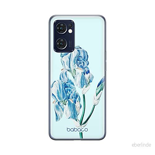 ERT GROUP mobiltelefonfodral för Oppo RENO 7 5G originalt och officiellt licensierat Babaco mönster Flowers 025 optimalt anpassad till formen på mobiltelefonen, fodral tillverkad av TPU plast 5905511318000