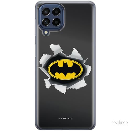 ERT GROUP mobiltelefonfodral för Samsung M53 5G originalt och officiellt licensierat DC mönster Batman 059 optimalt anpassad till formen på mobiltelefonen, fodral tillverkad av TPU plast 5905511391935