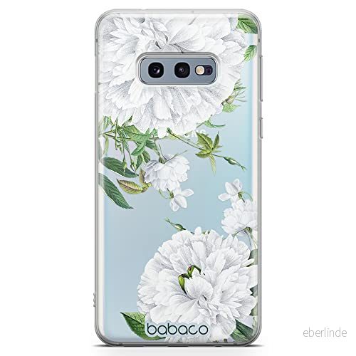ERT GROUP mobiltelefonfodral för Samsung S10e originalt och officiellt licensierat Babaco mönster Flowers 047 optimalt anpassad till formen på mobiltelefonen, gedeeltelijk transparant 5905131332875