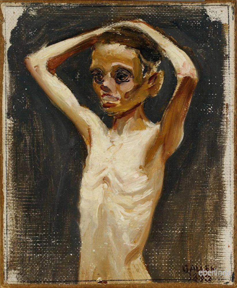 Målning Fille du Jaskala Croft - Akseli Gallen-Kallela | Konsttryck - Bild 2