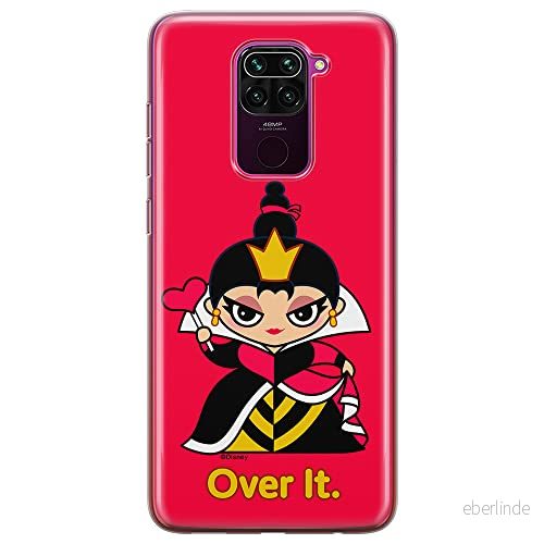 ERT GROUP mobiltelefonfodral för Xiaomi REDMI NOTE 9 originalt och officiellt licensierat Disney mönster Queen of Hearts 001 anpassad till formen på mobiltelefonen, fodral tillverkad av TPU plast 5905131431578