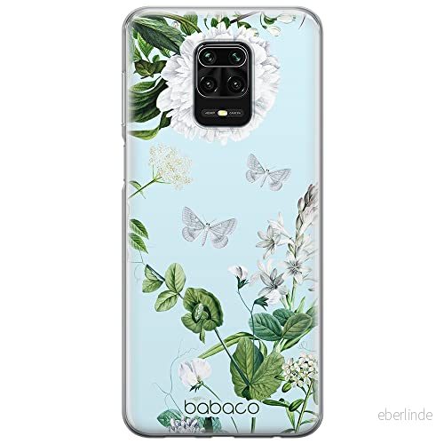 ERT GROUP mobiltelefonfodral för Xiaomi REDMI NOTE 9 PRO/ 9S originalt och officiellt licensierat Babaco mönster Flowers 030 anpassad till formen på mobiltelefonen, fodral tillverkad av TPU plast 5905131276124