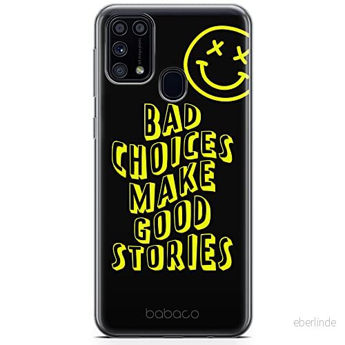 ERT GROUP mobiltelefonfodral för Samsung A31 originalt och officiellt licensierat Babaco mönster Bad choices 002 optimalt anpassad till formen på mobiltelefonen, fodral tillverkad av TPU plast 5903932916799