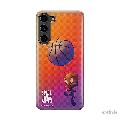 ERT GROUP mobiltelefonfodral för Samsung S23 PLUS originalt och officiellt licensierat Looney Tunes mönster Space Jam 014 anpassad till formen på mobiltelefonen, fodral tillverkad av TPU plast 5905511453756
