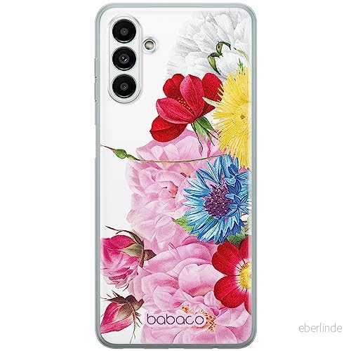 ERT GROUP mobiltelefonfodral för Samsung A13 5G/A04S originalt och officiellt licensierat Babaco mönster Flowers 056 optimalt anpassad till formen på mobiltelefonen, fodral tillverkad av TPU plast 5905131359964
