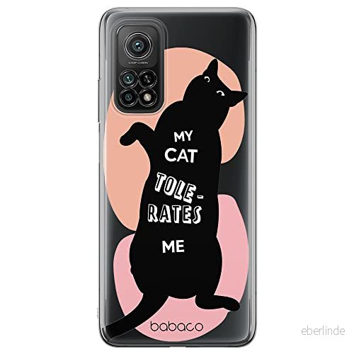 ERT GROUP mobiltelefonfodral för Xiaomi REDMI NOTE 9T originalt och officiellt licensierat Babaco mönster Cats 003 optimalt anpassad till formen på mobiltelefonen, gedeeltelijk transparant 5905131112590