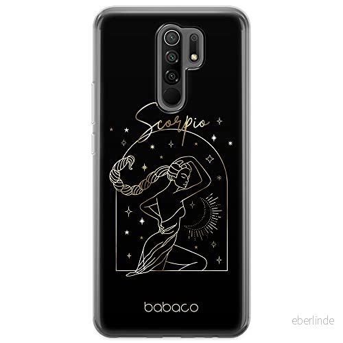 ERT GROUP mobiltelefonfodral för Xiaomi REDMI 9 originalt och officiellt licensierat Babaco mönster Zodiac Woman 008 optimalt anpassad till formen på mobiltelefonen, fodral tillverkad av TPU plast 5903932231984