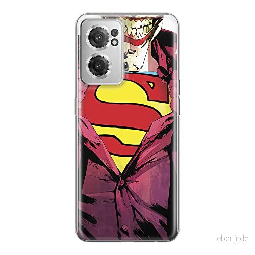 ERT GROUP mobiltelefonfodral för Oneplus NORD CE 2 originalt och officiellt licensierat DC mönster Joker 003 optimalt anpassad till formen på mobiltelefonen, fodral tillverkad av TPU plast 5905511299668