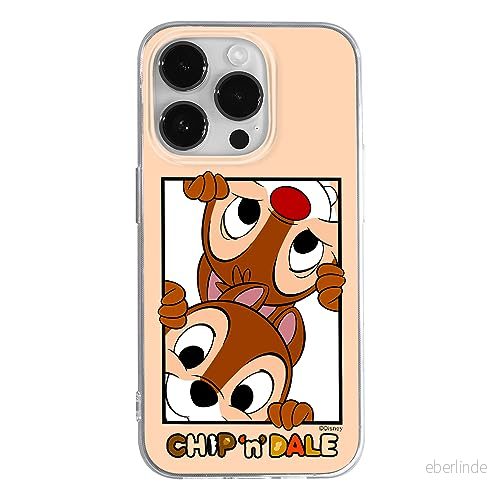 ERT GROUP mobiltelefonfodral för Iphone 14 PRO originalt och officiellt licensierat Disney mönster Chip & Dale 005 optimalt anpassad till formen på mobiltelefonen, fodral tillverkad av TPU plast 5905795022747