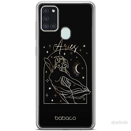 ERT GROUP mobiltelefonfodral för Samsung A21s originalt och officiellt licensierat Babaco mönster Zodiac Woman 001 optimalt anpassad till formen på mobiltelefonen, fodral tillverkad av TPU plast 5903932223149