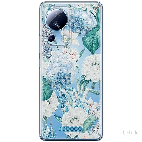 ERT GROUP mobiltelefonfodral för Xiaomi 13 LITE/CIVI 2 originalt och officiellt licensierat Babaco mönster Flowers 028 optimalt anpassad till formen på mobiltelefonen, gedeeltelijk transparant 5905511926984