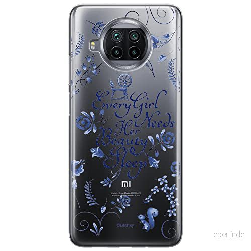 ERT GROUP mobiltelefonfodral för Xiaomi MI 10T LITE/REDMI NOTE 9 PRO 5G originalt och officiellt licensierat Disney mönster Aurora 002, gedeeltelijk transparant 5903537159003