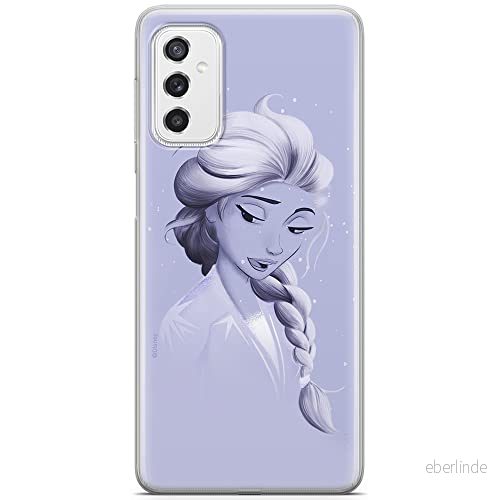 ERT GROUP mobiltelefonfodral för Samsung M52 5G originalt och officiellt licensierat Disney mönster Elsa 013 optimalt anpassad till formen på mobiltelefonen, fodral tillverkad av TPU plast 5904805485879