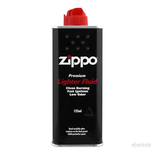 Zippo Bensin 125 ml – Tändvätska – Svart – 1-pack 41689300494 Zippo Bensin 125 ml – Tändvätska – Svart – 1-pack 41689300494