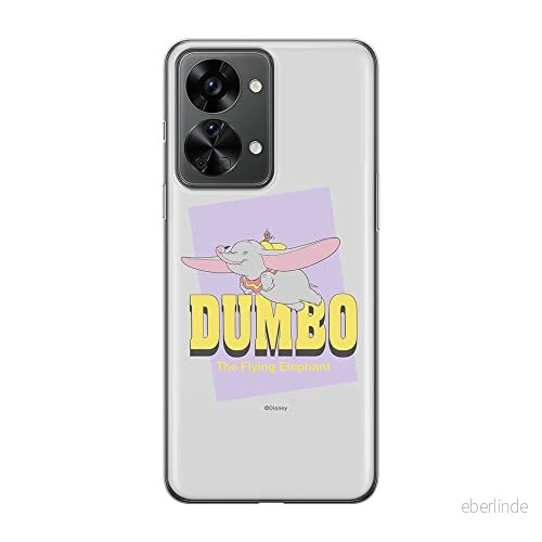 ERT GROUP mobiltelefonfodral för Oneplus NORD 2T 5G originalt och officiellt licensierat Disney mönster Dumbo 005 optimalt anpassad till formen på mobiltelefonen, fodral tillverkad av TPU plast 5905511264581