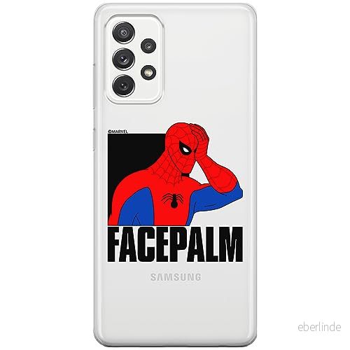 ERT GROUP mobiltelefonfodral för Samsung A33 5G originalt och officiellt licensierat Marvel mönster Spider Man 029 optimalt anpassad till formen på mobiltelefonen, gedeeltelijk transparant 5905795005801