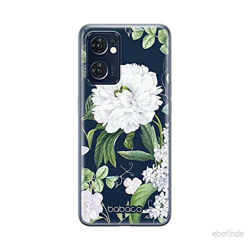 ERT GROUP mobiltelefonfodral för Oppo RENO 7 5G originalt och officiellt licensierat Babaco mönster Flowers 031 optimalt anpassad till formen på mobiltelefonen, fodral tillverkad av TPU plast 5905511315696