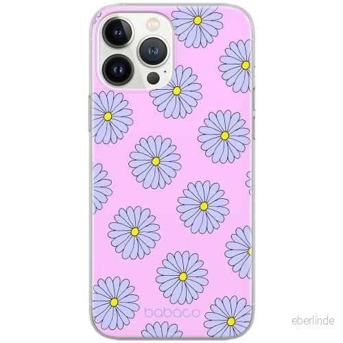 ERT GROUP mobiltelefonfodral för Apple Iphone 6 PLUS originalt och officiellt licensierat Babaco mönster Flowers 021 Vit optimalt anpassad till formen på mobiltelefonen, fodral tillverkad av TPU plast 5903932648287