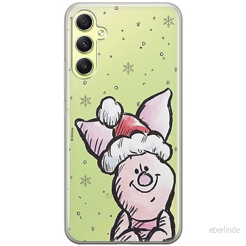 ERT GROUP mobiltelefonfodral för Samsung A34 5G originalt och officiellt licensierat Disney mönster Winnie the Pooh & Friends 027 anpassad till formen på mobiltelefonen, gedeeltelijk transparant 5905511773311