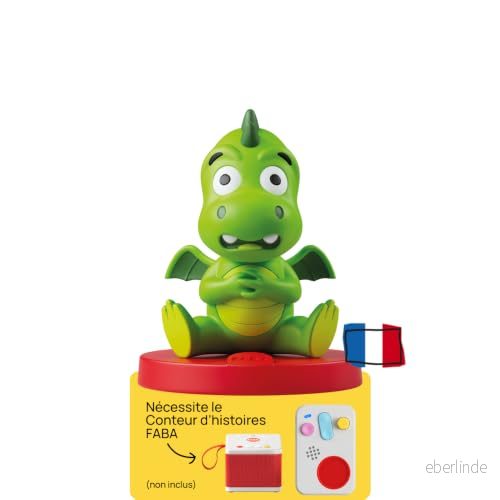 FABA Character BÄNGA OCH Lär dig med oss - pedagogiskt innehåll leksak, fransk version, barn 3+ år 8055186276376