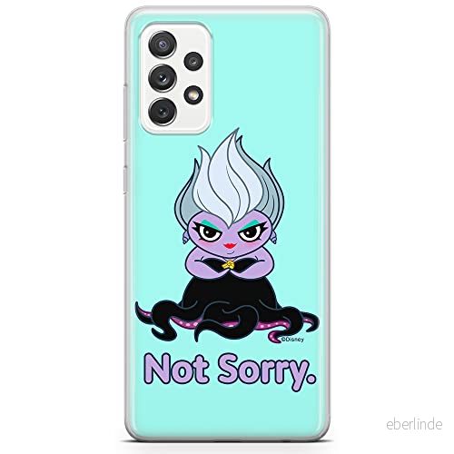 ERT GROUP mobiltelefonfodral för Samsung A33 5G originalt och officiellt licensierat Disney mönster Ursula 004 optimalt anpassad till formen på mobiltelefonen, fodral tillverkad av TPU plast 5905131459350