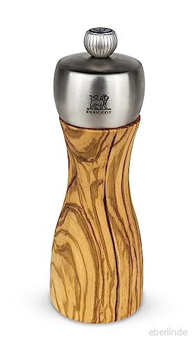 Peugeot Fidji, Pepparkvarn, Rostfritt stål, Trä, Peppar, 150 mm 4006950033804