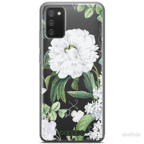 ERT GROUP mobiltelefonfodral för Samsung A02S originalt och officiellt licensierat Babaco mönster Flowers 031 optimalt anpassad till formen på mobiltelefonen, gedeeltelijk transparant 5905131283337