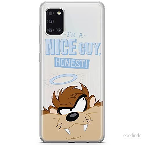 ERT GROUP mobiltelefonfodral för Samsung A31 originalt och officiellt licensierat Looney Tunes mönster Tasmanian 003 optimalt anpassad till formen på mobiltelefonen, gedeeltelijk transparant 5903040220757