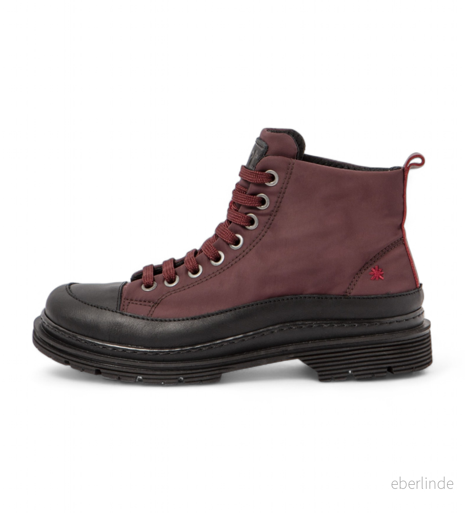 Art 1895 Birmingham, unisex vuxen stövlar, Vinröd svart, 36 EU, EU 8445056323703