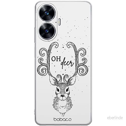 ERT GROUP mobiltelefonfodral för Realme C55 originalt och officiellt licensierat Babaco mönster Winter 002 optimalt anpassad till formen på mobiltelefonen, fodral tillverkad av TPU plast 5905511860561