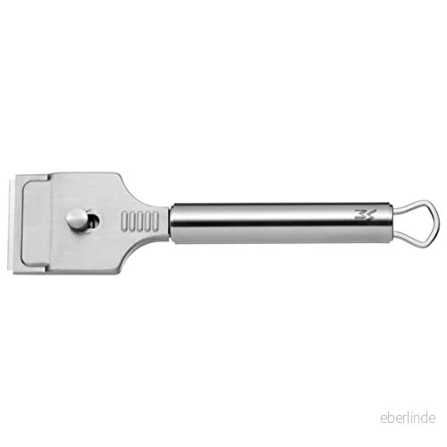WMF 1873436030 Glaskeramisk Skrapa, Silver, 19.5 x 5 cm 4000530647719