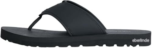 Calvin Klein jeans herr stringsandal slipon RP i BTW platt, Trippel svart, 10,5 UK, 43 EU 8720109602418 Calvin Klein jeans herr stringsandal slipon RP i BTW platt, Trippel svart, 10,5 UK, 43 EU 8720109602418