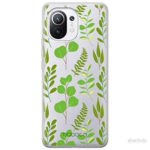 ERT GROUP mobiltelefonfodral för Xiaomi 11 originalt och officiellt licensierat Babaco mönster Plants 009 optimalt anpassad till formen på mobiltelefonen, gedeeltelijk transparant 5903932573442