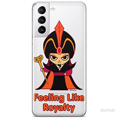 ERT GROUP mobiltelefonfodral för Samsung S21 PLUS originalt och officiellt licensierat Disney mönster Jafar 001 optimalt anpassad till formen på mobiltelefonen, gedeeltelijk transparant 5905131409010