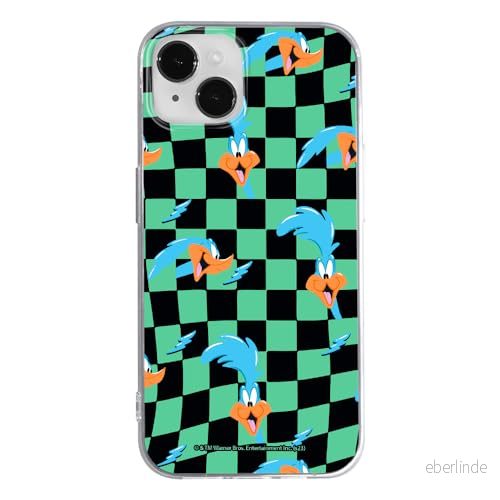 ERT GROUP mobiltelefonfodral för Iphone 14 originalt och officiellt licensierat Looney Tunes mönster Roadrunner 005 optimalt anpassad till formen på mobiltelefonen, fodral tillverkad av TPU plast 5905795128043