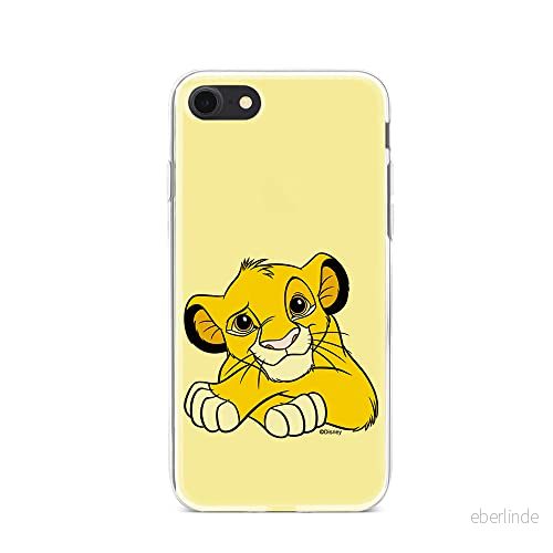 ERT GROUP mobiltelefonfodral för Iphone 7/8/ SE 2/ 3 originalt och officiellt licensierat Disney mönster Simba & Friends 009 anpassad till formen på mobiltelefonen, fodral tillverkad av TPU plast 5905131175021