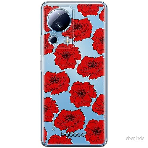 ERT GROUP mobiltelefonfodral för Xiaomi 13 LITE/CIVI 2 originalt och officiellt licensierat Babaco mönster Flowers 018 optimalt anpassad till formen på mobiltelefonen, gedeeltelijk transparant 5905511922887