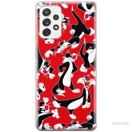 ERT GROUP mobiltelefonfodral för Samsung A33 5G originalt och officiellt licensierat Looney Tunes mönster Sylvester 006 optimalt anpassad till formen på mobiltelefonen, fodral tillverkad av TPU plast 5905511650551