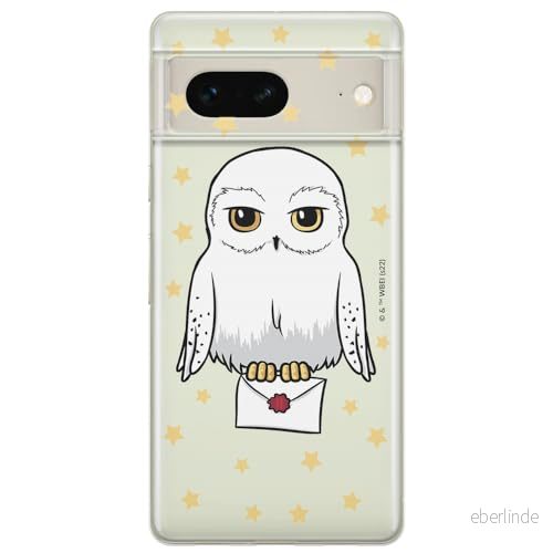 ERT GROUP mobiltelefonfodral för Google PIXEL 7 originalt och officiellt licensierat Harry Potter mönster 240 optimalt anpassad till formen på mobiltelefonen, gedeeltelijk transparant 5905795151546