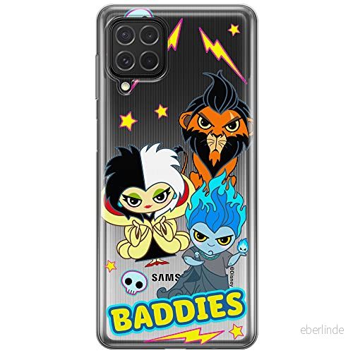 ERT GROUP mobiltelefonfodral för Samsung F62 / M62 originalt och officiellt licensierat Disney mönster Villains 004 optimalt anpassad till formen på mobiltelefonen, gedeeltelijk transparant 5905131377609