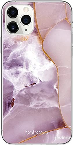 ERT GROUP mobiltelefonfodral för Apple Iphone 11 PRO MAX originalt och officiellt licensierat Babaco mönster Abstract 009 Vit anpassad till formen på mobiltelefonen, fodral tillverkad av TPU plast 5903537746579
