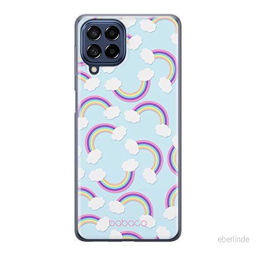 ERT GROUP mobiltelefonfodral för Samsung M53 5G originalt och officiellt licensierat Babaco mönster Rainbow 002 optimalt anpassad till formen på mobiltelefonen, fodral tillverkad av TPU plast 5905511387518